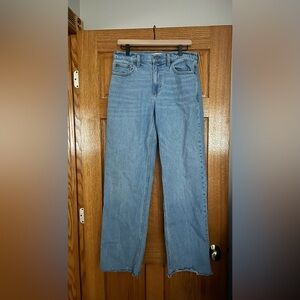 A&F Low Rise Baggy Jeans